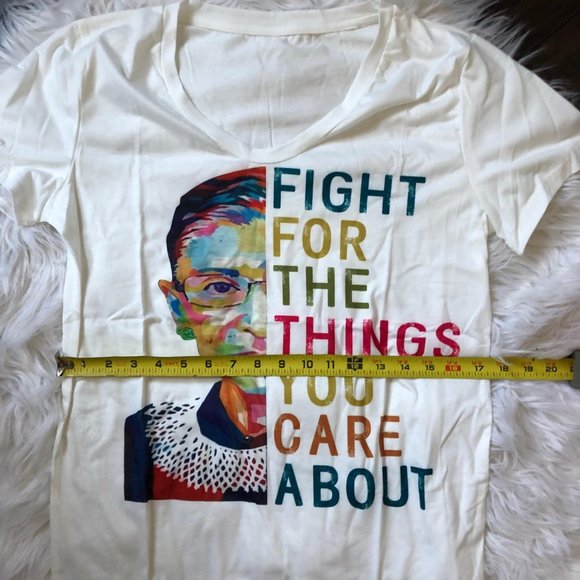 RBG Ruth Bader Ginsburg Tee! Size medium, NEW - Picture 3 of 4